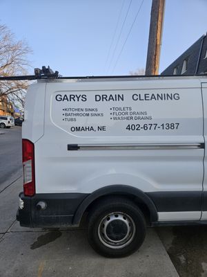 Gary's Drain Cleaning Logo