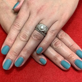 A & A Nails & Spa - Matte Gel - Nail Salons Near Me - Austin, Texas
