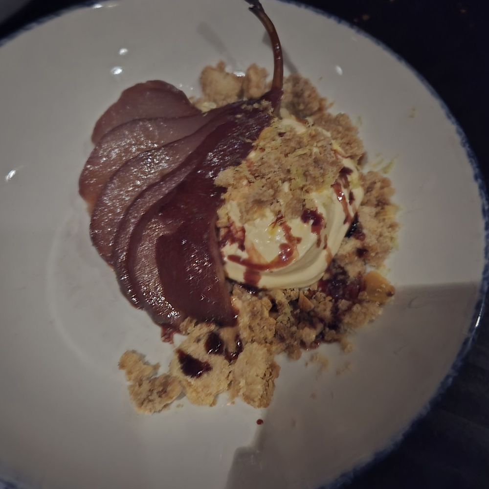 Selden Standard - Poached pear - New American Near Me - Detroit, Michigan