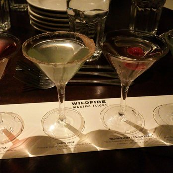 Wildfire - Martini flight - Steakhouses Near Me - Oak Brook, Illinois Wildfire - Martini flight - Steakhouses Near Me - Oak Brook, Illinois
