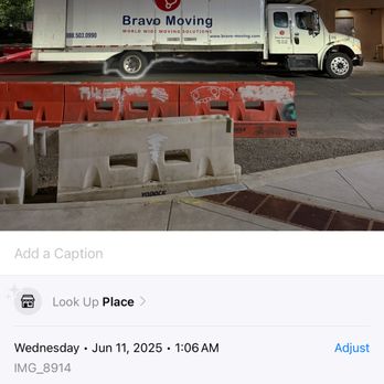 Bravo Moving - Moving truck still unloading at 1:06am (One day late) - Movers Near Me - Glendale, California