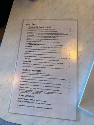 Menu photo 6 Water + Flour Tampa, FL Menu photo 6 Water + Flour Tampa, FL