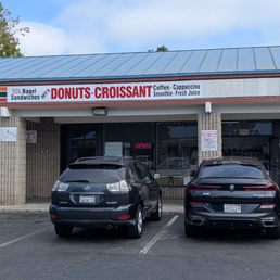 Exterior outside entrance of Dey's Doughnuts & Croissants - Out front - Long Beach, California Exterior outside entrance of Dey's Doughnuts & Croissants - Out front - Long Beach, California