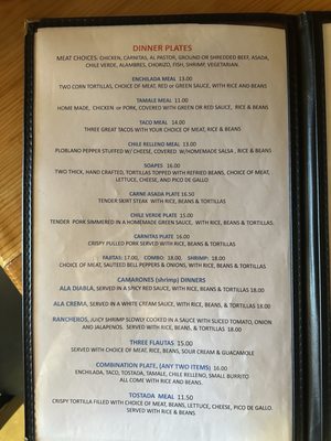 Menu photo 2 Los Establos Cool, CA
