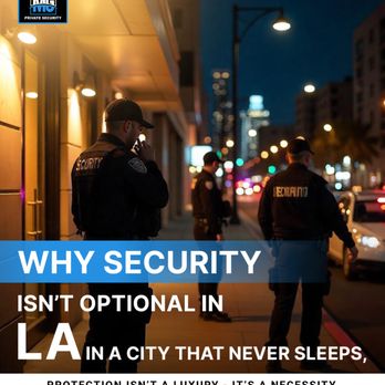 Mobile Guard Security Service - Security Services Near Me - Beverly Hills, California