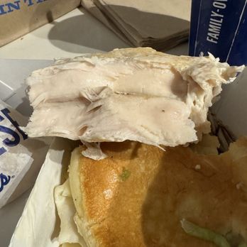 Culver's - after returning home for the second time, i present to you my freshly made, undercooked chicken sandwich. this is disgusting. - Burgers Near Me - Bradenton, Florida Culver's - after returning home for the second time, i present to you my freshly made, undercooked chicken sandwich. this is disgusting. - Burgers Near Me - Bradenton, Florida