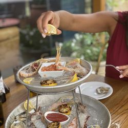Seafood tower