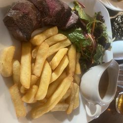 The Beer Engine Pub & Brewery - Venison haunch steak and peppercorn sauce