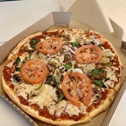 Build your own (Thin crust, spicy marinara, sausage and veggies) Build your own (Thin crust, spicy marinara, sausage and veggies)