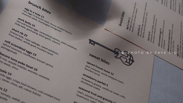 Menu photo 7 Chambers San Francisco, CA