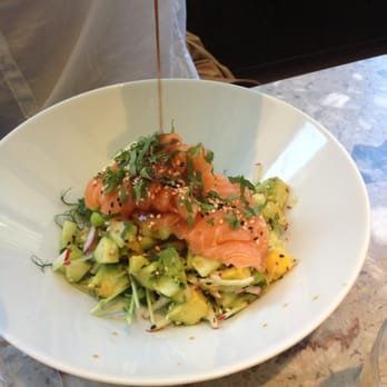 Broms - Salmon avocado salad - Bistros Near Me - Stockholm, Alberta
