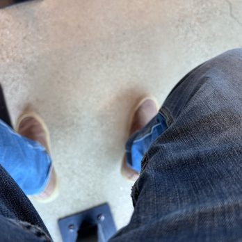 Chipotle Mexican Grill - My feet dangling uncomfortably while eating - Mexican Near Me - Woodland, California