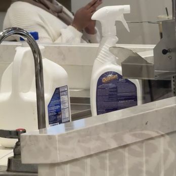 Shotted Specialty Coffee - CLEANING LIQUID! Right beside the Milk - Bakeries Near Me - McLean, Virginia
