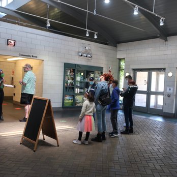 Garfield Park Conservatory - Visitors being checked in with their timed entries. - Parks Near Me - Chicago, Illinois