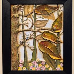 Schack Art Center - "Between Leaf and Memory" by Maria G. Casey, from Art of the Garden exhibit