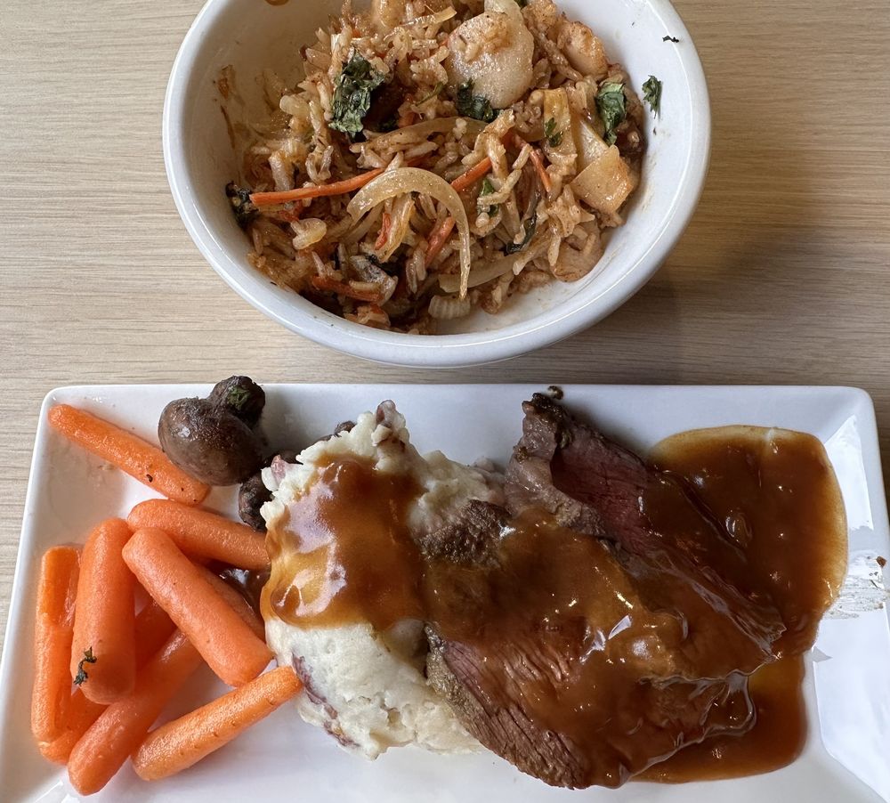 Food from Southside Dining Hall