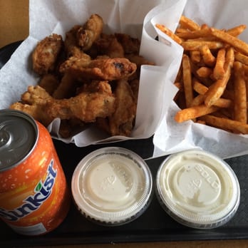 Milan Pizza - Wings and fries.  Must try - Pizza Near Me - Lowell, Massachusetts