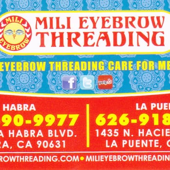 Mili Eyebrow Threading - Threading Services Near Me - La Habra, California Mili Eyebrow Threading - Threading Services Near Me - La Habra, California