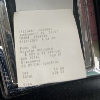 Speedway - They had receipt tape! Thank you! - Gas Stations Near Me - Jacksonville, Florida Speedway - They had receipt tape! Thank you! - Gas Stations Near Me - Jacksonville, Florida