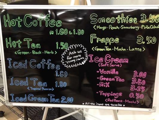 Menu photo 8 Hamadaya Bakery Irvine, CA