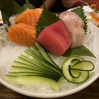 Sushi Wabi - Fresh Salmon, Tuna and Yellowtail Sashimi - Japanese Near Me - Houston, Texas