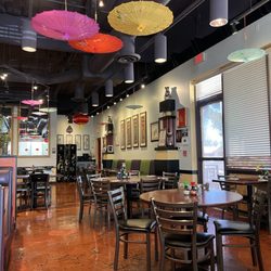 Inside seating area