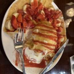 Strawberry Banana Crepe Strawberry Banana Crepe