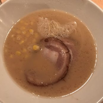 IPPUDO NY - Tonkotsu ramen (no veggies, add corn) - Ramen Near Me - New York, New York