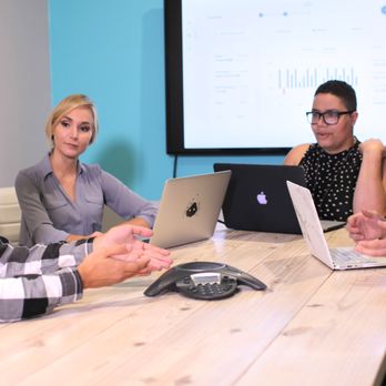 Geek Powered Studios - The Geeks in a strategy meeting. - Web Design Near Me
