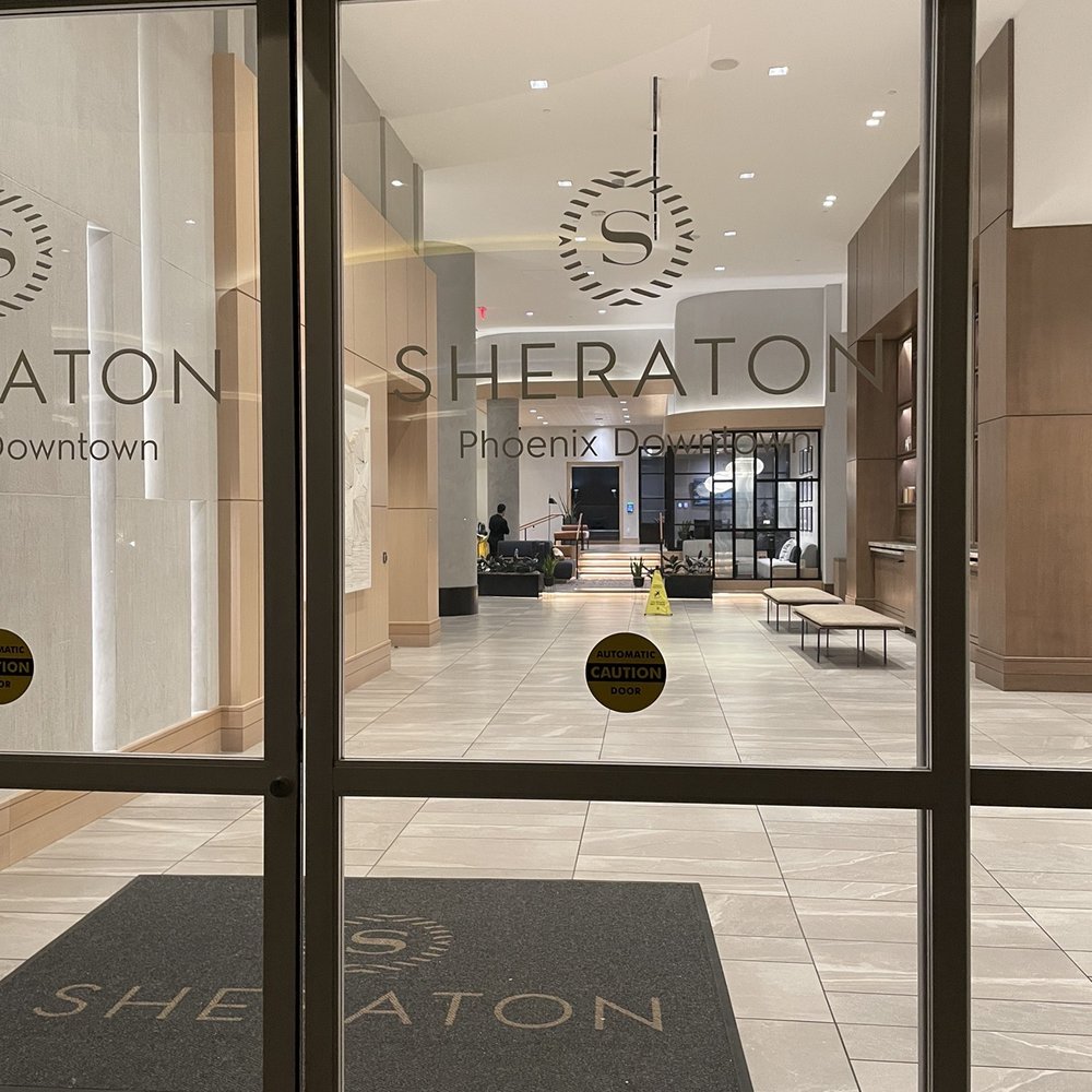 Sheraton Phoenix Downtown - Front Door - Hotels Near Me - Phoenix, Arizona