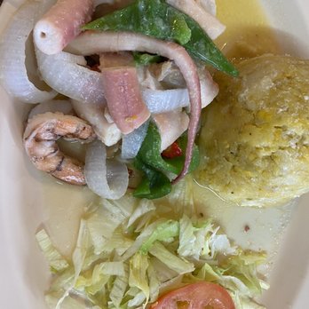 Puerta del Mar - Mofonho with seafood/lobster/pulpo - Seafood Near Me - Loíza, Puerto Rico Puerta del Mar - Mofonho with seafood/lobster/pulpo - Seafood Near Me - Loíza, Puerto Rico