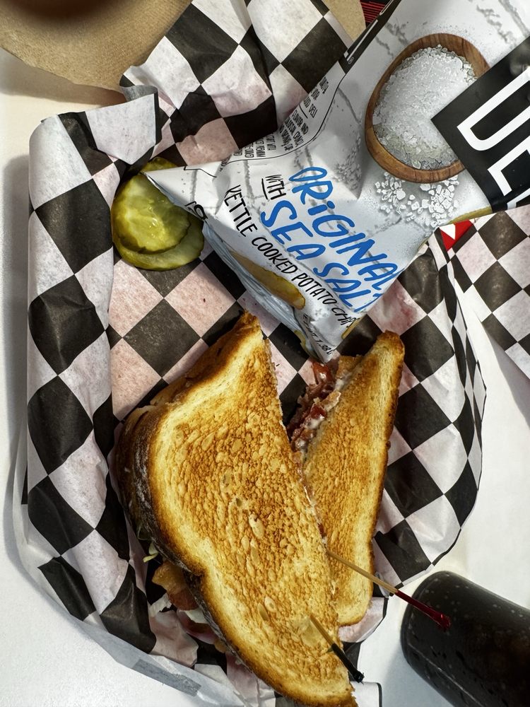 Food from Rocky's Grill & Soda Shop