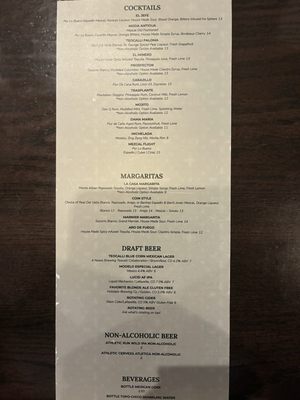 Menu photo 1 Teocalli Cocina Denver, CO