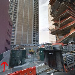 Bard-Haven Towers I II&III - Amidst all the construction here's where you can actually get to the two buildings.