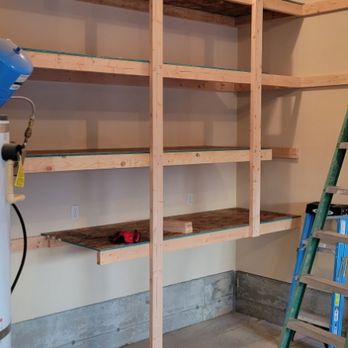Works For Me - Build custom garage shelves - Handyman Near Me - Kennewick, Washington Works For Me - Build custom garage shelves - Handyman Near Me - Kennewick, Washington
