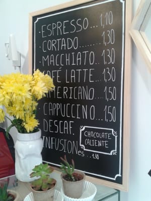 Menu photo 7 Virgin Coffee Seville, SE