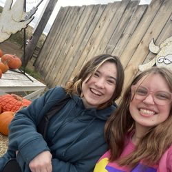 Sever's Corn Maze & Fall Festival - The entrance and some pumpkins