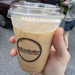 Honeysuckle latte