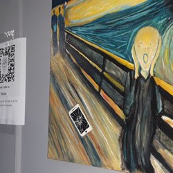 RASelectronics - Artwork on display at the Redlands location depicts the anguish of potential customers.