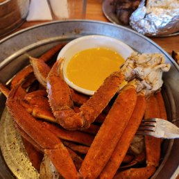Three clusters of crablegs