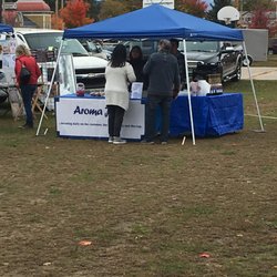 Aroma Joe's - Aroma Joe's North Conway baristas serving coffee at the 2018 North Conway Craft Fair