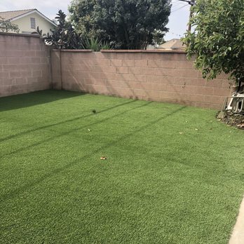 Green Forever - Front view of the backyard - Landscaping Near Me - Hesperia, California
