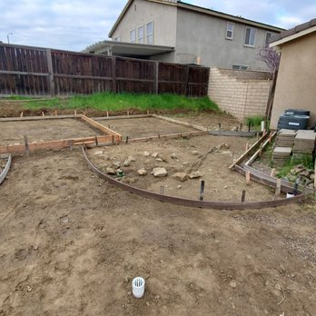 OCUG Landscaping - Side of house setup - Masonry/Concrete Near Me - Temecula, California