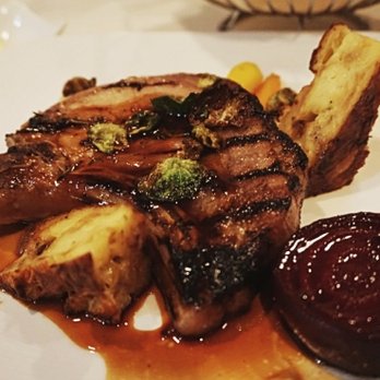 Ernest's Dining Room - Grilled Pork Chop - Canadian (New) Near Me - Edmonton, Alberta