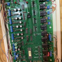 This is our zone board (which we didn't even know we had!) they knew which wires were doing what to get our system running again This is our zone board (which we didn't even know we had!) they knew which wires were doing what to get our system running again