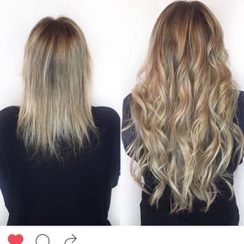 DKW Styling Salon  - This is the magic she worked on me! - Hair Extensions Near Me - Laguna Beach, California