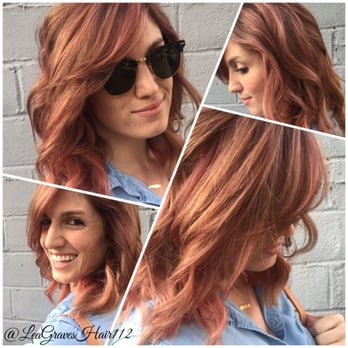 Main Street Studio - Gorgeous Rose Gold - Hair Salons Near Me - Ridgefield, Washington