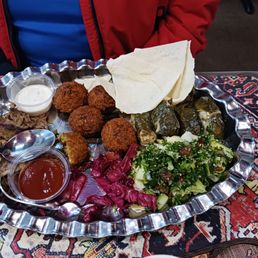 A mixed platter A mixed platter