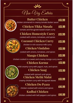 Menu photo 3 Maharaja Indian Kitchen El Paso, TX