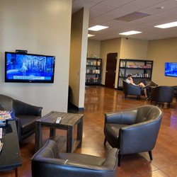 Moonlight Car Wash - Comfortable waiting area with entertainment